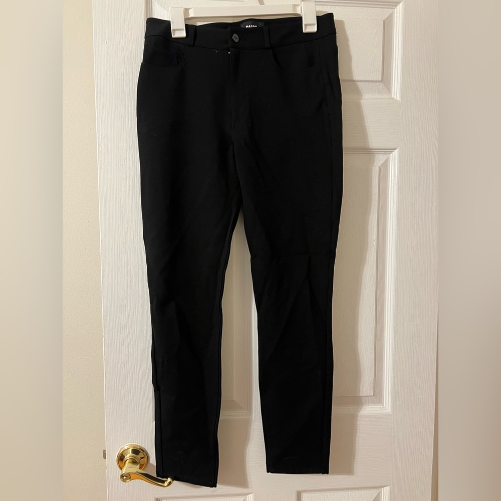 PAIGE Black Women's Straight Leg Pants